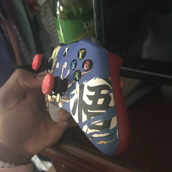 Xbox One Custom Dragon Ball Z design Controller - Picture 2 of 2